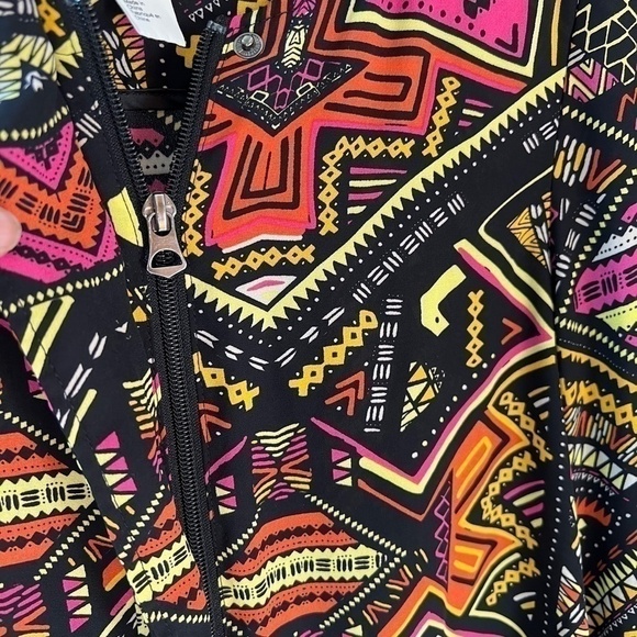 H&M Loves Coachella Aztec Blouse Size 4 - Picture 5 of 8